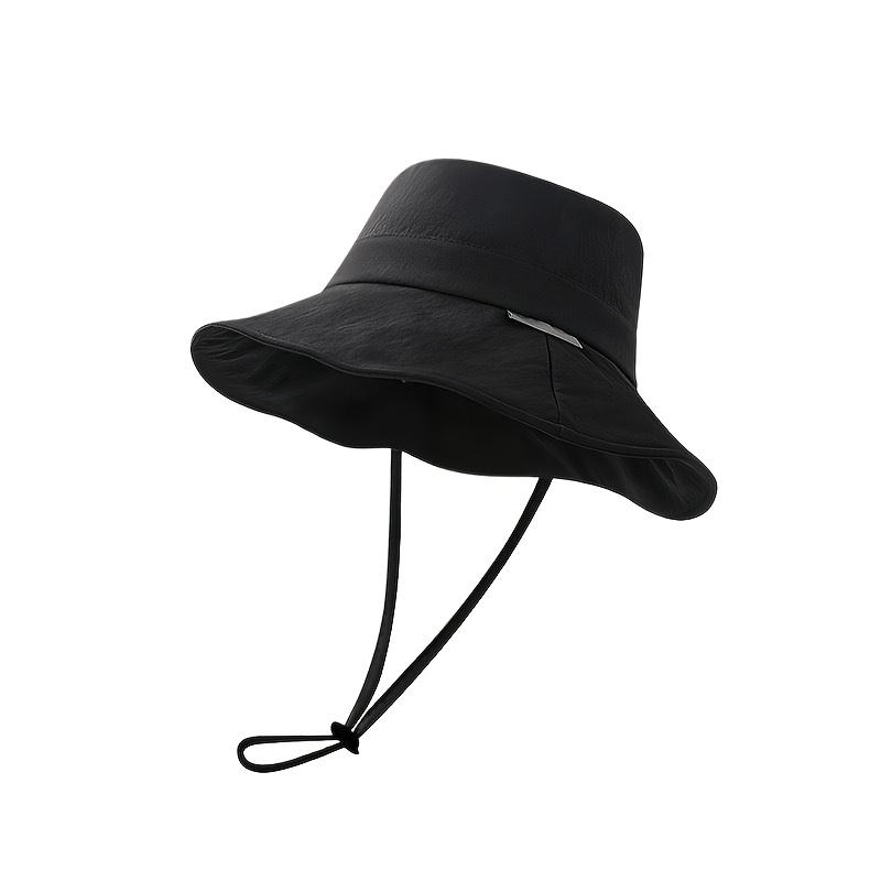 New Quick-Dry Outdoor Sun Protection Hat for Women, Lightweight Summer Mountaineering Hat, Men's Bucket Hat, Sun Shade Hat