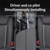 Car Seat Gap Filler Organizer With USB Cable Slot,Car Gap Filler For Phones, Keys, And Co – Prevents Drops, Adds Storage, Fits Most Vehicles(2Pack