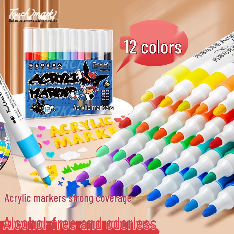 Touch Mark Acrylic Marker Pens