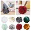 Coussin Boule de Nœuds Rond Oreiller Nœud Rond Oreillers Boule de Nœuds Douce Rond Tissé à la Main pour Chambre à Coucher Canapé 8,66 Pouces