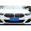 For BMW 8Series 19-22 M-Color Car Front Grille Strip Ert Trims Stickers Cover