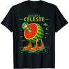 Giraffa Celeste Brainrot Giraffe Wassermelone Lustiges Kinder Meme T-Shirt