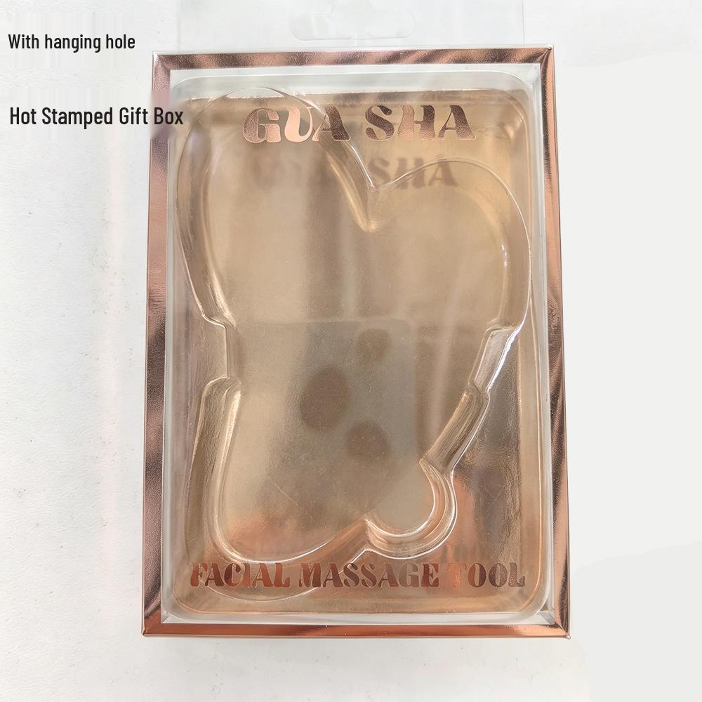 Jade Gua Sha Facial & Body Roller Massager for Full Meridian Scraping Massage.