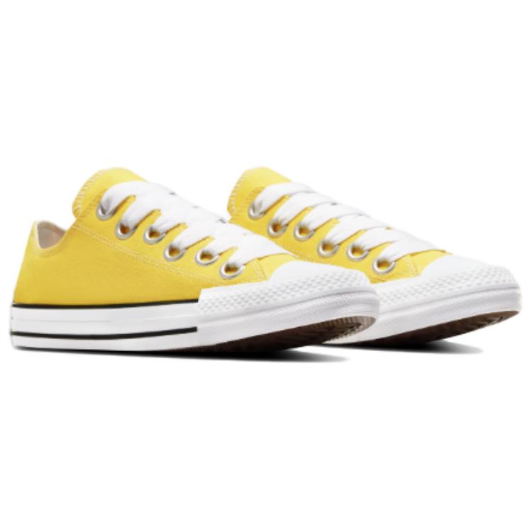Converse Chuck Taylor All Star Low Sketch Золотистый рен Унисекс Кроссовки Белый Черный — фото 3