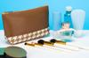Cosmetic bag KOS-36-8255 Brown