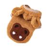 Fleece-lined Dog Warm Clothes Windproof Plush Dogs Coat Fashion Dog Hiking Jacket  Cat