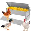 Automatic Chicken Feeder Rat Proof Chicken Feeder Metal Chicken Feeder Suitable for Chicken Bantams Poultry Pheasants Etc