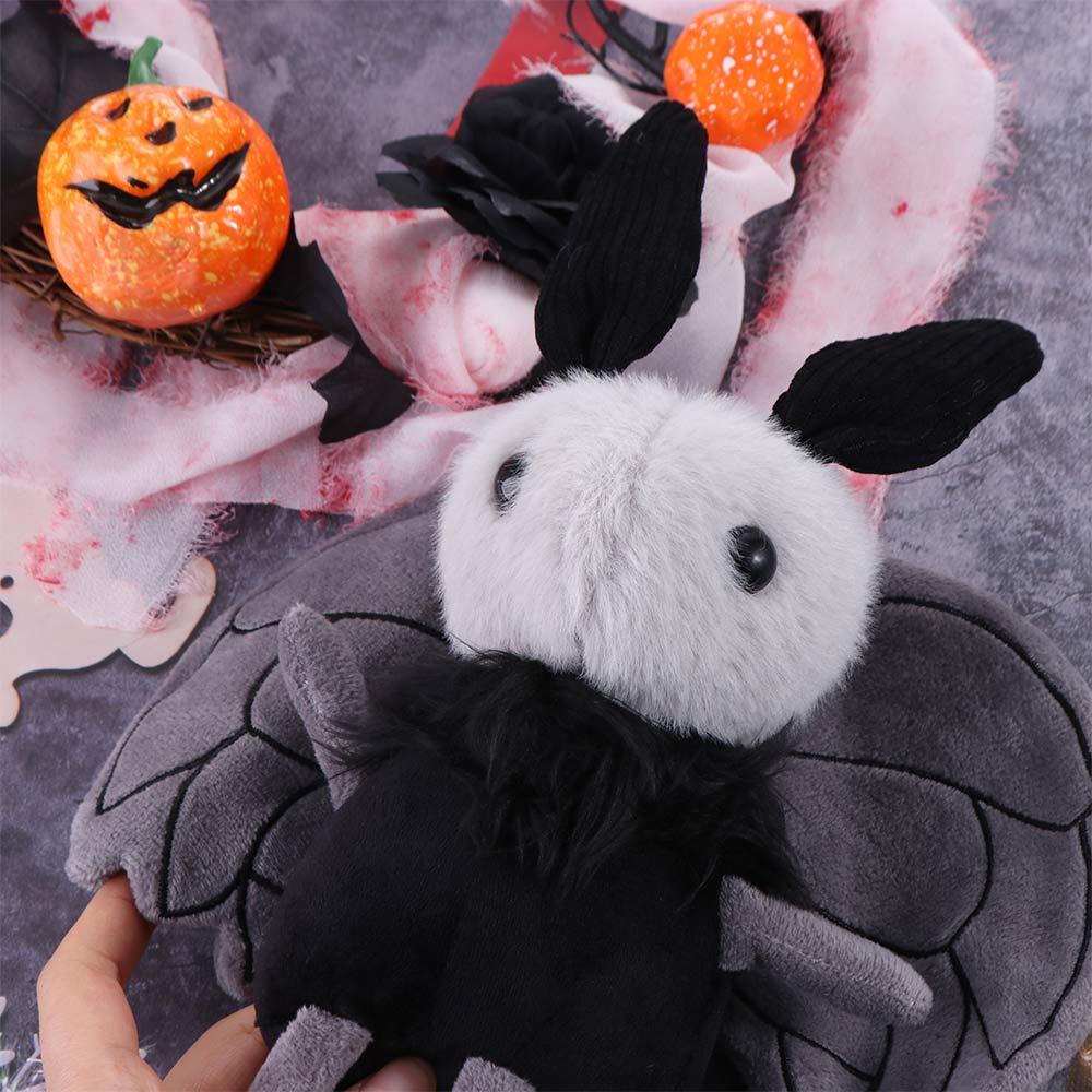Kawaii Halloween Plush Toy Cotton Mothman Plush Doll Cushion Props   Kids Gift