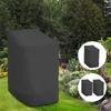 Antifouling Chair Rain Cover Waterproof Furniture Protector Stacked Chair Dust Cover  Garden