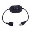 USB LED Light Strip with Touch Dimmer - 5V Monochrome