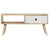 Coffee Table 90*50*40 Cm Solid Mango Wood