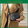 Stylish Pu Crossbody Bag For Women Elegant Korean Small Square Bag In Black Brown Khaki White