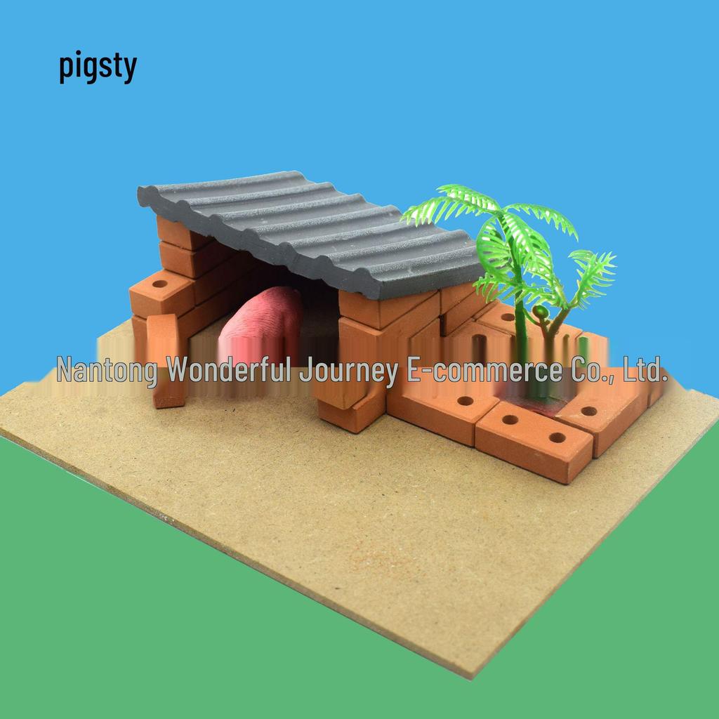 Little Bricklayer DIY Cement House Building Blocks - Educational Toy for Children