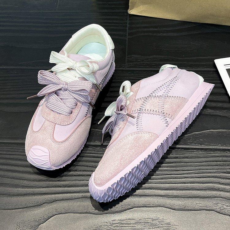 Plateau-Sohle Deutsche Trainingsschuhe Neue Frühjahrs- und Sommerleichte Forrest Gump Schuhe Lässige Sport-Board-Schuhe