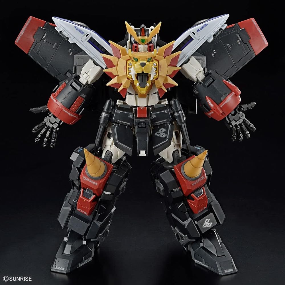 Bandai Spirits RG Gaogaigar Color-Coded Plastic Model Kit 1/144 Scale Collectible Figure