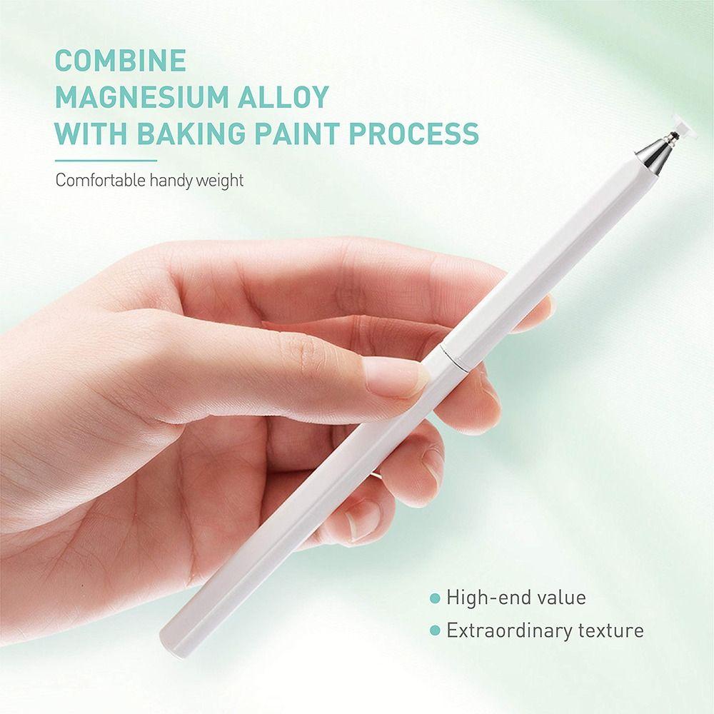 Replaceable Stylus Pen Transparent Disc Tip Capacitive Touch Pencil Professional Touch Screen Pen
