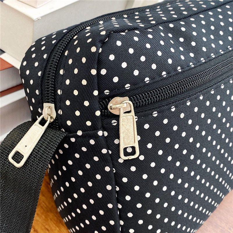 Women's Waterproof Cloth Bag Diagonal Cross Shoulder Bag Lightweight Casual Bag Middle-aged Mother's Shoulder Bag