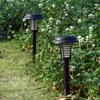 Solar Mosquito Killer With 2 Light Mode Outdoor Waterproof Led Light Bug Zapper Mosquito Repellent Lamp For Garden Lawn Camping