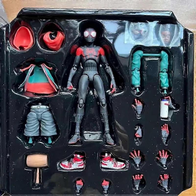 Handmade Across the Universe Miles Morales Action Figure Decorations Kids Toys