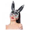 Fever Womens/Ladies Rabbit Jeweled Sequins Eye Mask