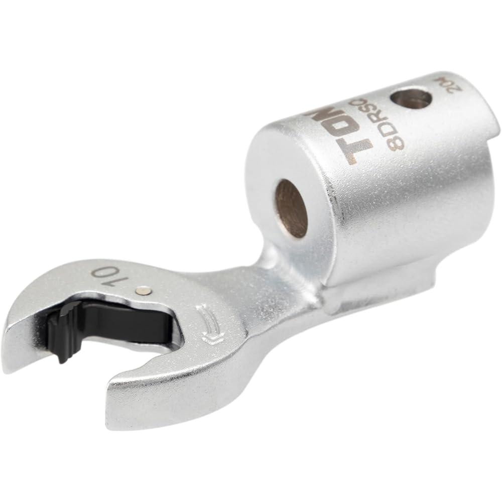 

TONE Quick Socket Head for Torque Wrench 8DRSQ-10 8mm Drive Size 10mm Width Generic Tool Accessory