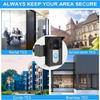 Protective Outdoor Video Doorbell Mount with Hood , No Drilling Required for Easy Setups for Video Doorbell 4/3/3 Plus/2