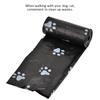20 Rolls Garbage Clean Up Heart Bag Pet Dog Cat Waste Poop Pick Up Bag Black