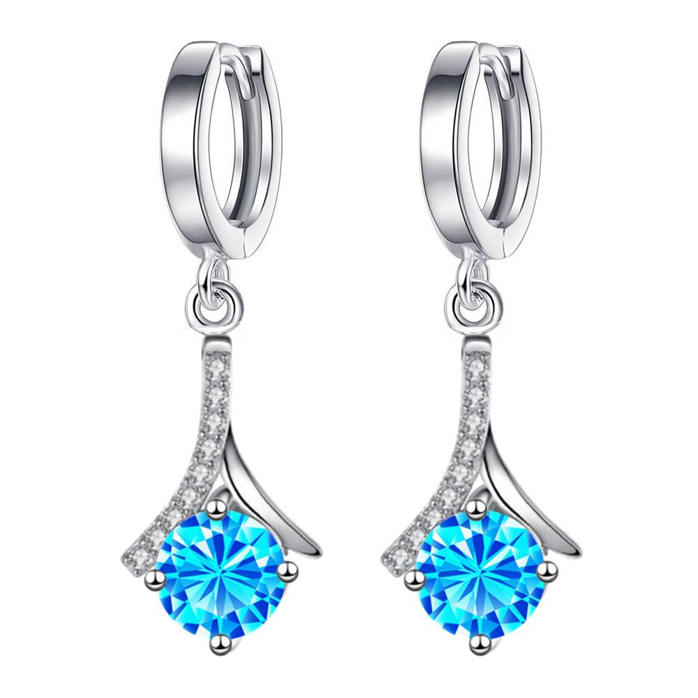 

Новые серьги-подвески в японском и корейском стиле с инкрустацией бриллиантами, серьги с крутым ветром и продвинутым чувством EK-35