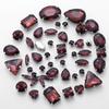 Mixed 50 Rhinestones Single Claw Glass Hand Sewing Drill Claw Drill DIY Wedding Decoration Clothing Crystal Buckle Rhinestone Sew on Beads