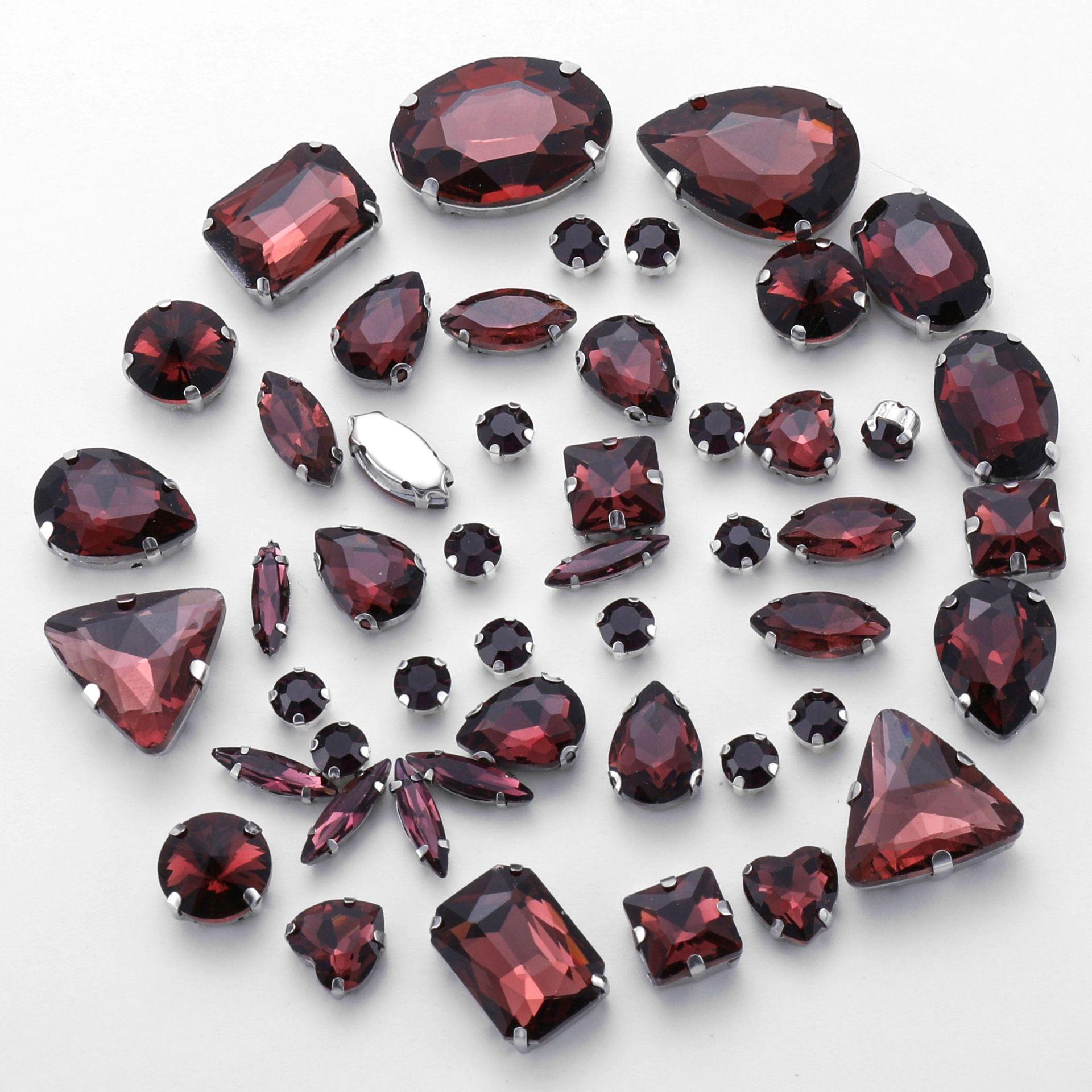 

Смешанные 50 стразов, одинарная стеклянная ручная швейная дрель, дрель-когт, своими руками, свадебное украшение, одежда, хрустальная пряжка, стразы, пришивные бусины 50 pcs