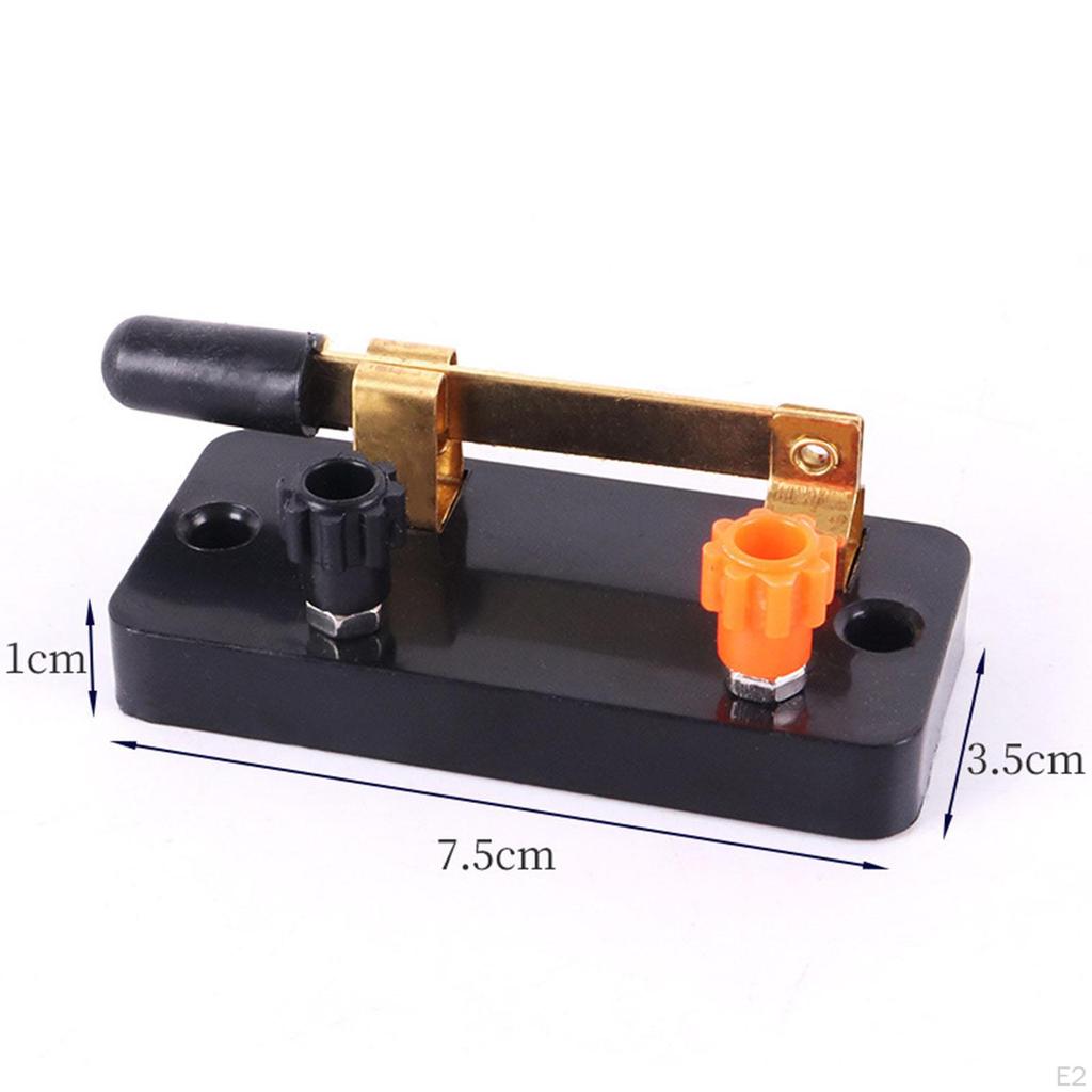 Single Pole Knife Switch Physics Equipment Education Toys Teaching Tool Instrument