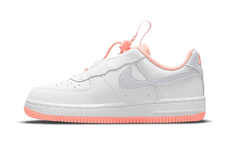 

Nike Air Force 1 Toggle Leather Slip Resistant Cushioning Abrasion Resistant Low top Kids Skateboarding Shoes CU5287-103 27.5