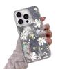 Swirl Imd Mobile Phone Case Transparent High-end Feather Yarn Mobile Phone Case for Apple for IPhone16pro Mobile Phone Case for Women
