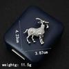 Year of the Sheep Zodiac Brooch: Alloy Sheep Corsage Pin for Women