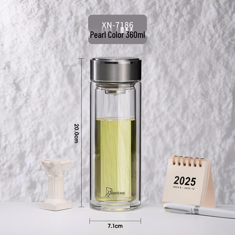 Heenoor Double-Layer Glass Cup