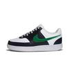 Court Vision 1 Slip Resistant Low Top Skateboard Shoes Unisex Black White Green DH2987-100(Team1553-)