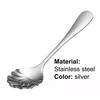 Dessert Spoon Mirror Polish Shell Shape Stainless Steel Home Fruit Spoon for Kids