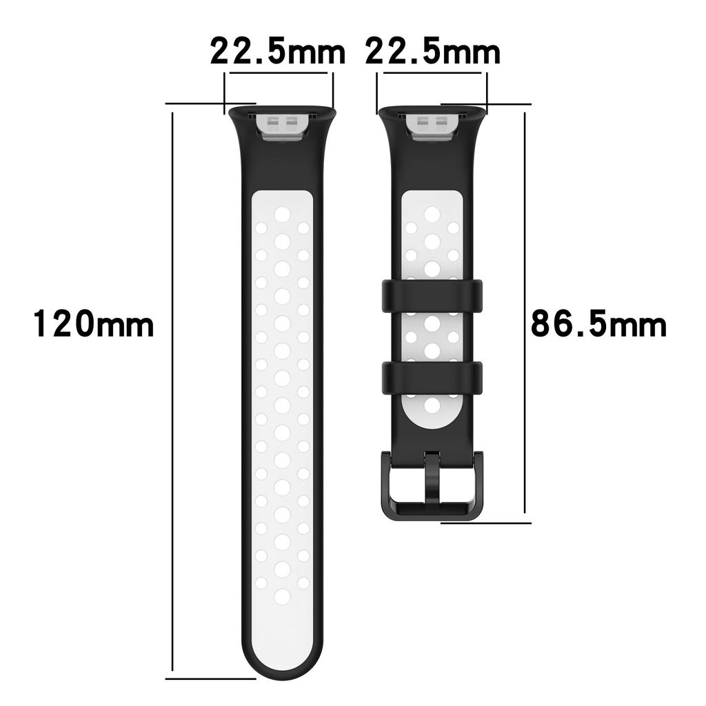 Strap For Xiaomi Mi Band 7 Pro Watch Band Creative Two-color Style Silicone Bracelet Replacement For XiaoMi Band 7Pro Wristband