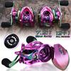 Baitcasting Reels 12+1/18 +1BB 7.2:1/6,3:1 Vänster/Höger Hand Fram Dra Snurrande Rulle Kastning Fiske Rulle