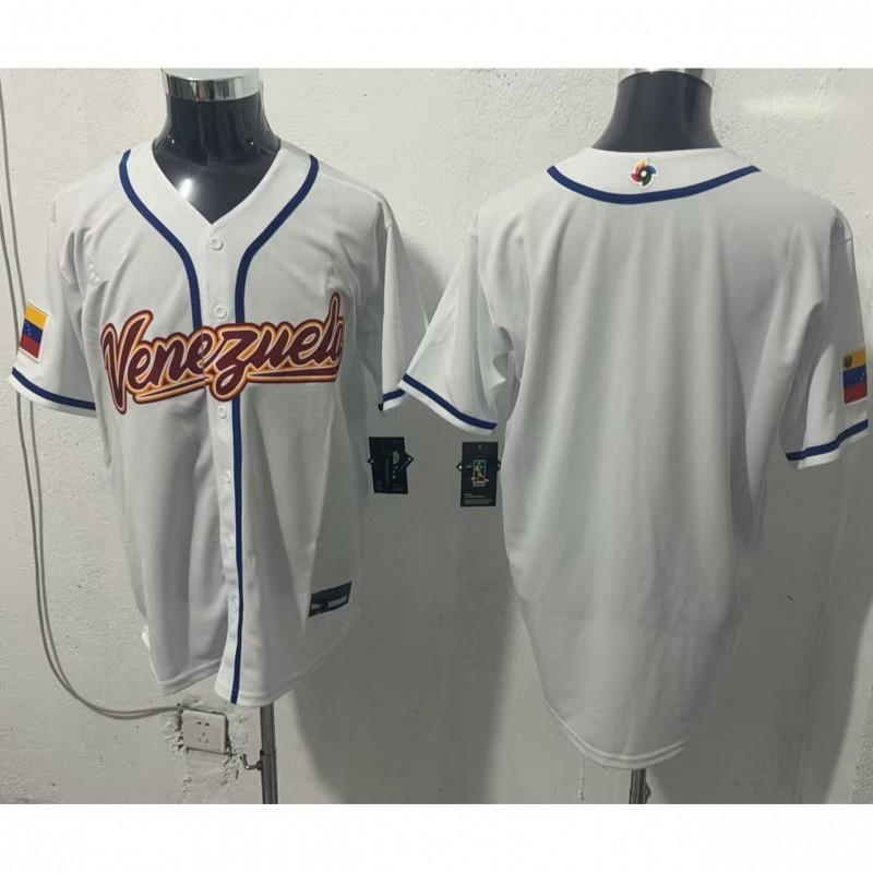 2026 World Cup Venezuela Baseball Jersey Men Women Team Sports Uniform