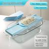 Commercial Handheld Potato Grater & Slicer with Hand Guard for Restaurants and Canteens
