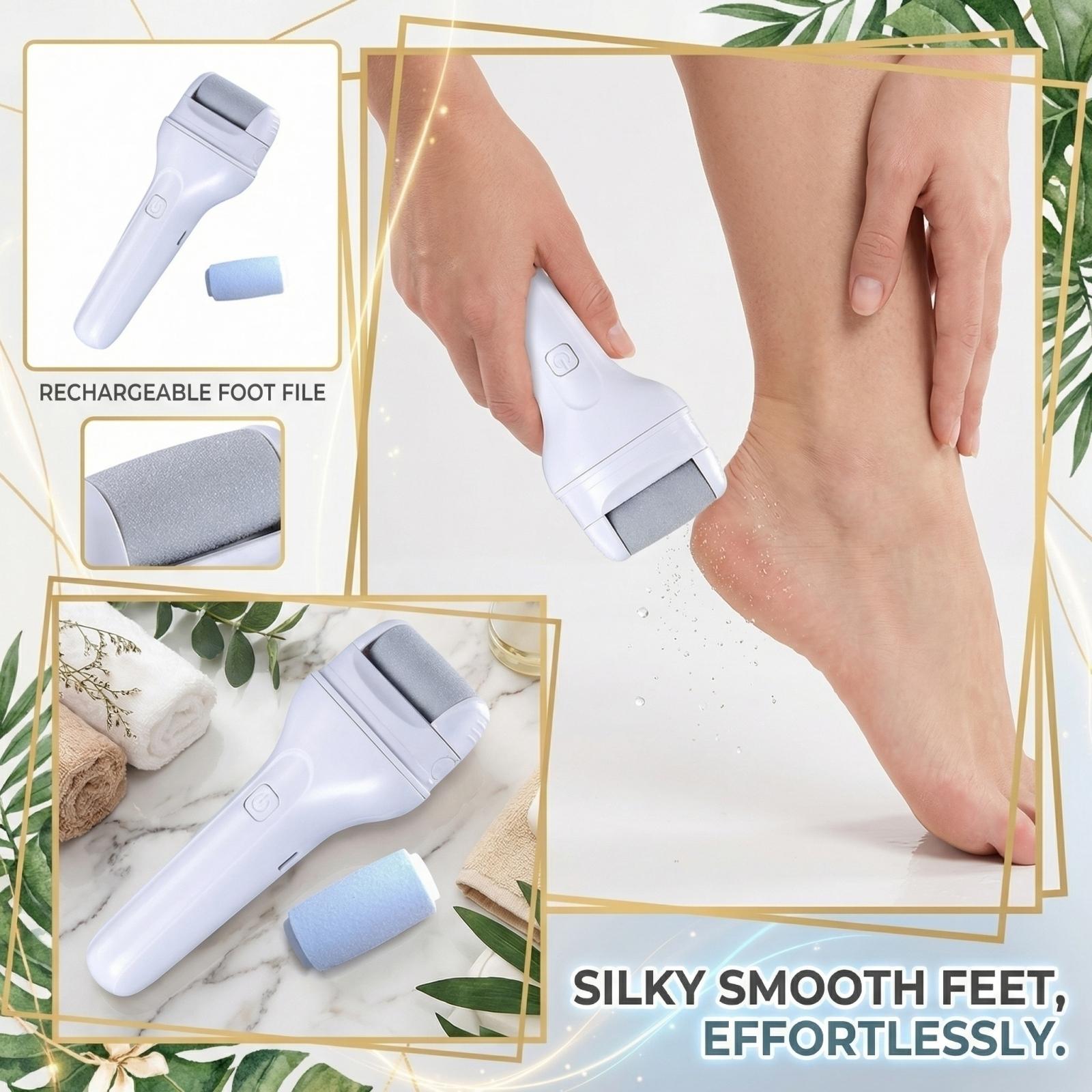 

Rechargeable Electric Foot Exfoliator And Pedicure Tool One Size белый