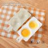 Ceramic Microwave Egg Cooker, -Free Non-Stick & Heat-Resistant Quick Cooking Egg Maker, Dishwasher Safe