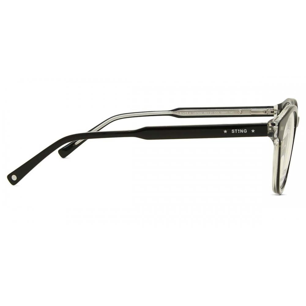 Sting Ust452 With Clip On 09w1 Unisex Eyeglasses
