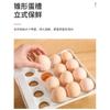 Household Kitchen Drawer Style Food Grade Fresh-keeping Box, Refrigerator Double-layer Plastic Egg Storage Box