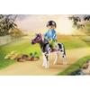 Playmobil - 70998 - Cart with Child and Pony - Plastic Toy for Children Aged 4 and Over