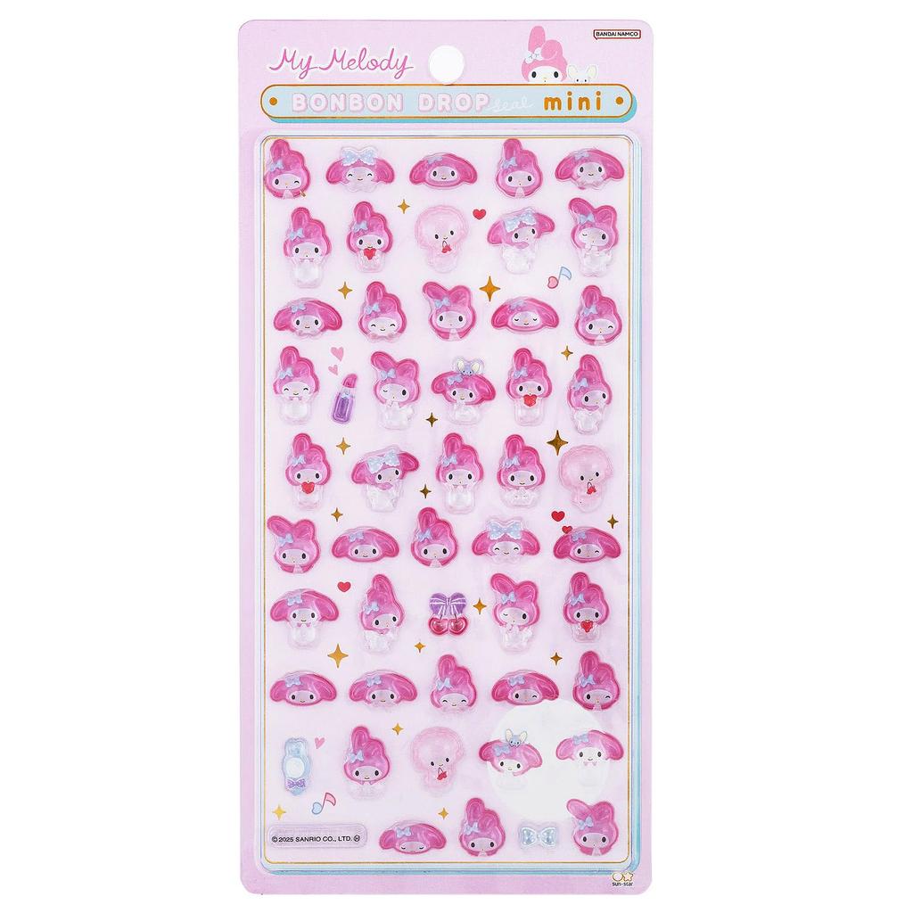Stationery My Melody Sanrio Characters Bonbon Drop Stickers Mini S8815089 Sun-Star