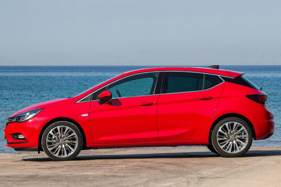 

Окантовка стекол (нерж) Верхняя для Opel Astra K 2016-2021 гг
