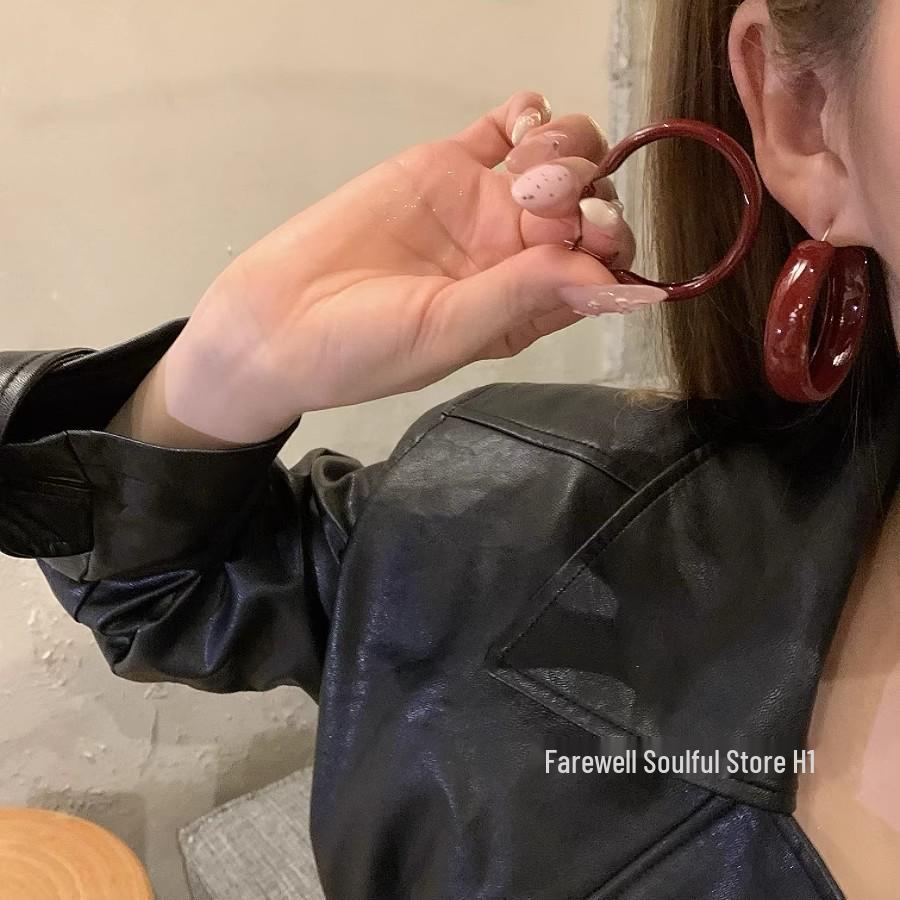 Luxurious European & American Diamond Tassel Stud Earrings for Evenings and Parties