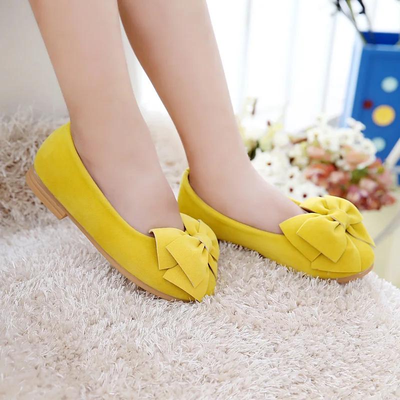New Fashion Girls Shoes PU Leather With Big Bowtie Candy Color Children Sandals Slip-on Kids Casual Shoes 21-36 Soft